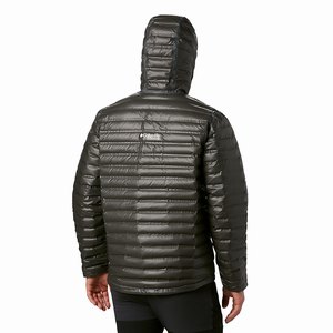 Columbia OutDry™ Ex Gold Hooded Down Jacka Herr Svarta (UHSNB7629)